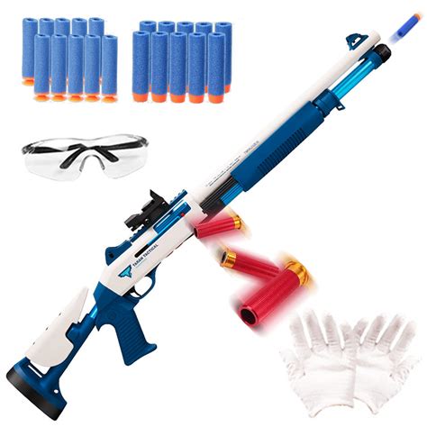 Airsoft Toy Gun Blaster for Nerf Guns Soft Foam Bullet Darts, XM1014 ...