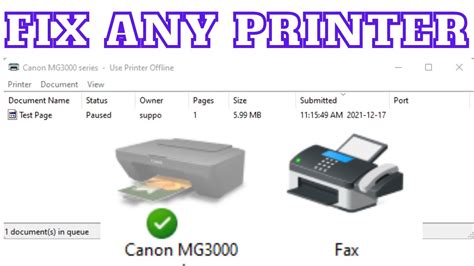 How to fix printer won't print - YouTube