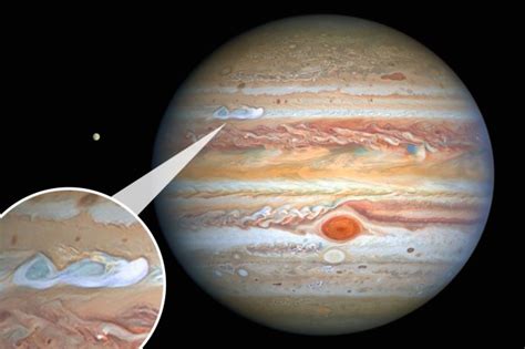 Stunning new Jupiter photo shows 9,800-mile MEGA storm bigger than Earth | The US Sun