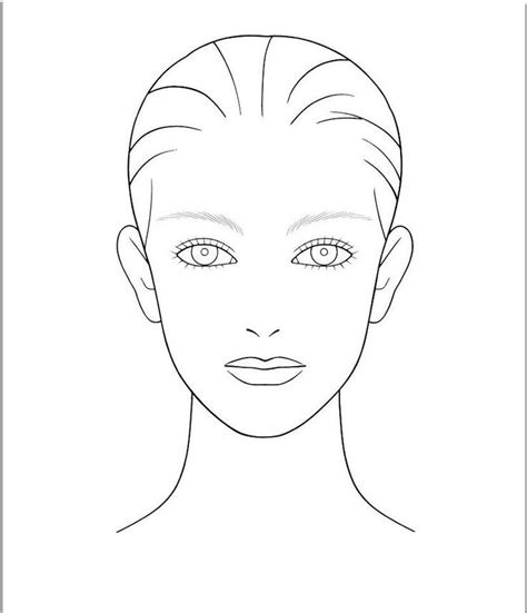 Blank Face Drawing at GetDrawings | Free download