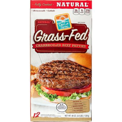 Don Lee Farms Grass Fed Beed Patties (4 oz) from Costco - Instacart