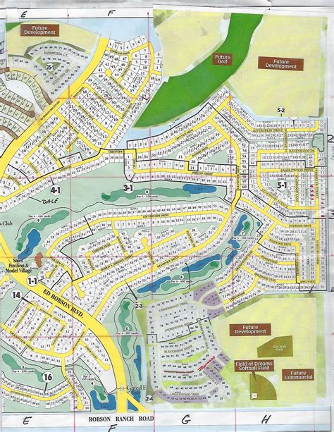 Robson Ranch Maps - Robson Ranch Houses