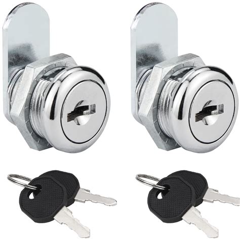 Buy Truck Tool Box Locks, 2-Pack 5/8" Cylinder Key Alike Cam Lock ...