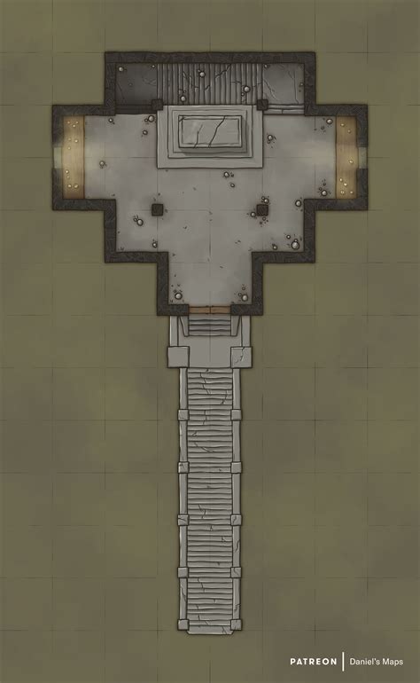 Mausoleum | Daniel's Maps on Patreon | Dungeon maps, Fantasy map ...