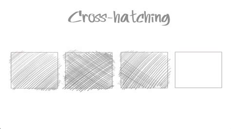 Cross-Hatching Drawing Tutorial - YouTube