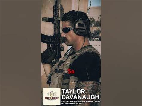 Navy SEAL to French Foreign Legion with Taylor Cavanaugh | Mike Drop Episode 165 Shorts - YouTube