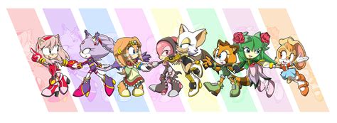 Sonic Girls Redesign by JesterJane : r/SonicTheHedgehog