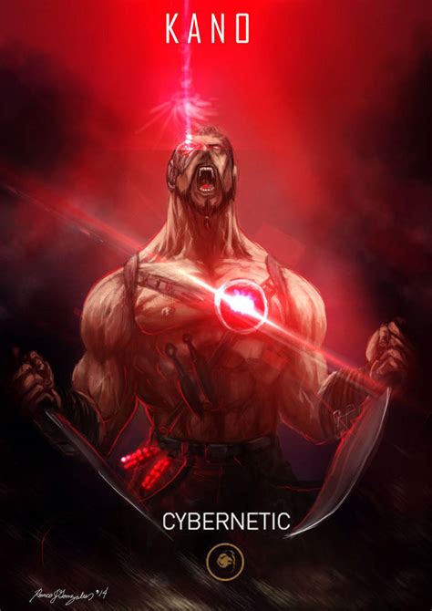 Mortal Kombat X Kano Cybernetic by Grapiqkad on DeviantArt