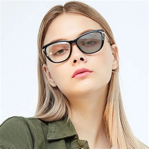 Transition sun photochromism Reading Glasses women Progressive ...