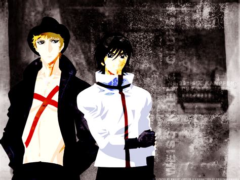 Weiss Kreuz, Youji Kudou, Ken Hidaka Wallpaper style - Visual Arts ...