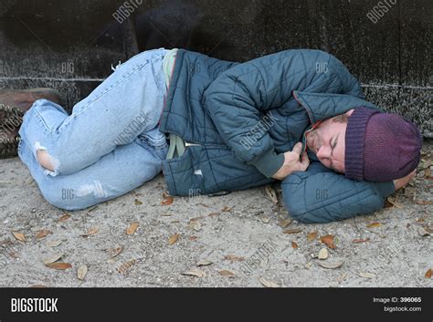 Homeless Man - Asleep Image & Photo (Free Trial) | Bigstock