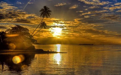 Sunrise Beach Wallpaper 1920x1200 #2383 Wallpaper | WallDiskPaper