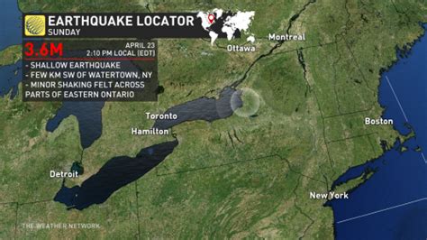 Magnitude 3.6 earthquake hits upstate New York, felt in Ontario | Flipboard