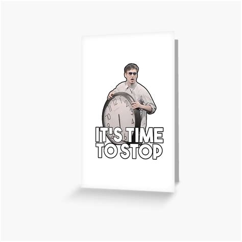 "ITS TIME TO STOP - FILTHY FRANK" Greeting Card for Sale by jenkii | Redbubble