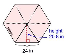 Practice with Area of Polygons - MathBitsNotebook(Jr)