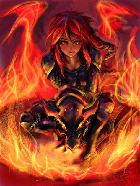 Shyvana Fan Art League of Legends | Lol league of legends, League of ...