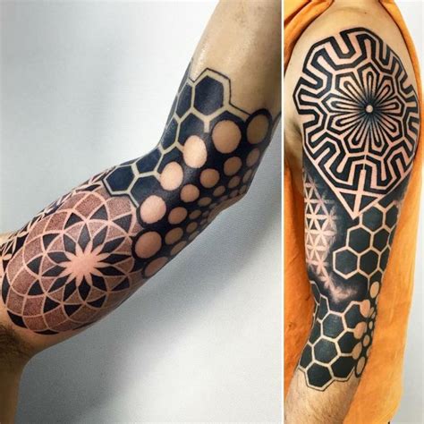 100+ Geometric Tattoo Designs & Meanings - Shapes & Patterns of 2019