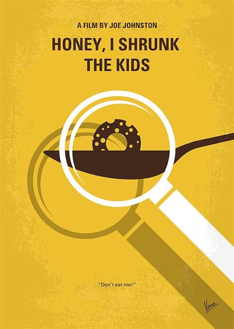 No641 My Honey I Shrunk the Kids minimal movie poster by Chungkong Art | Minimal movie posters ...