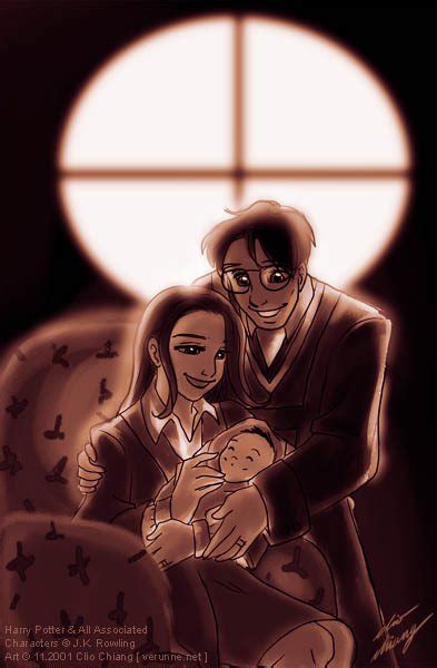 Lily and James Potter welcome baby Harry into the world – Harry Potter ...