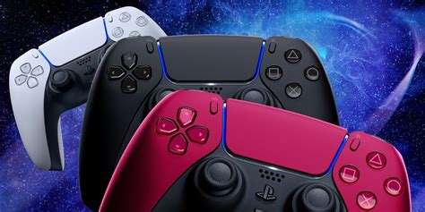 PS5: New Black and Red DualSense Controller Photos Show All Angles ...