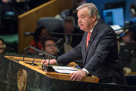 Secretary-General-designate António Guterres’ remarks to the General Assembly on taking the oath ...