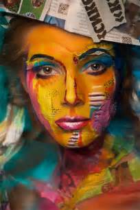 Amazing Face-Paintings Transform Models Into The 2D Works Of Famous ...