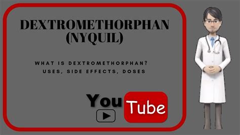 💊 What is dextromethorphan?. Side effects, uses, dosage and benefits of dextromethorphan (nyquil ...