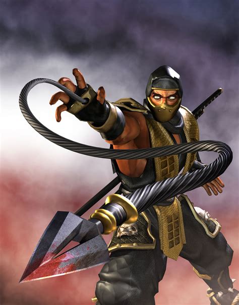 Scorpion Art - Mortal Kombat: Deadly Alliance Art Gallery