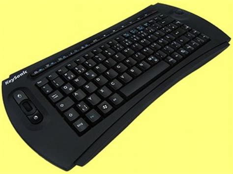 Mini Wireless Multi-Media Trackball Keyboard with Scroll Wheel : KBC-5200RFM : The Keyboard Company