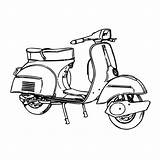 Razor Scooter Coloring Pages Sketch Coloring Page sketch template