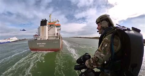 WATCH: Spec Ops Soldier Lands On A Ship Wearing "Gravity Jet