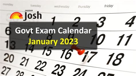 Govt Exam Calendar for January 2023: Check Banking, SSC, Railways ...