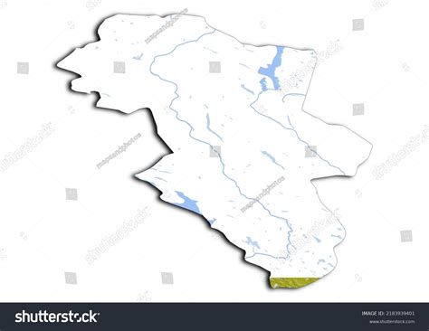 Hedmark Norway Map Shaded Relief Map Stock Illustration 2183939401 ...