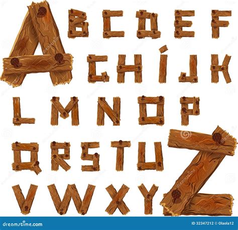 Wooden Alphabet Stock Photography - Image: 32347212