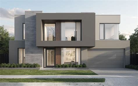 Top Exterior Paint Colors 2021 Light Grey Modern House | Gray house exterior, Facade house ...