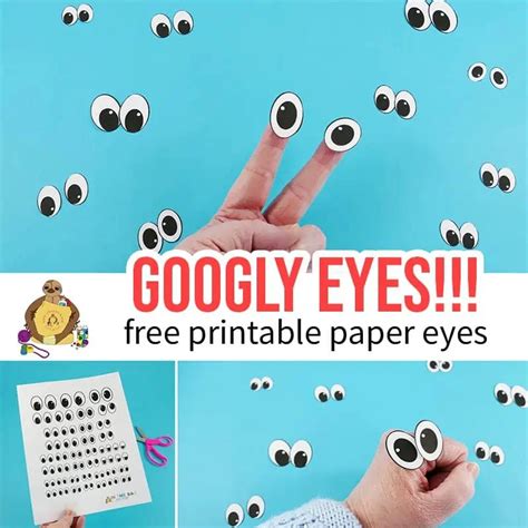 Paper Googly Eyes • In the Bag Kids' Crafts