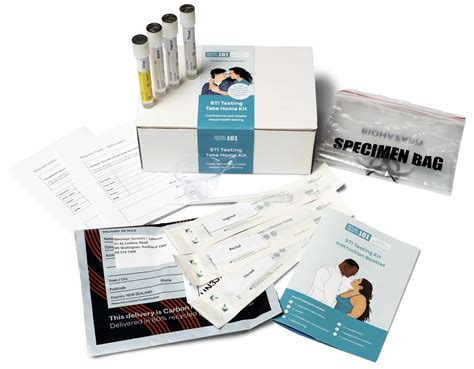 STI testing take home kit — Sexual Health 101