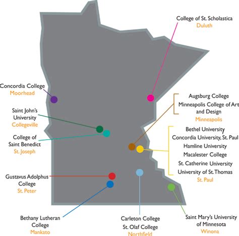 Concordia College Campus Map