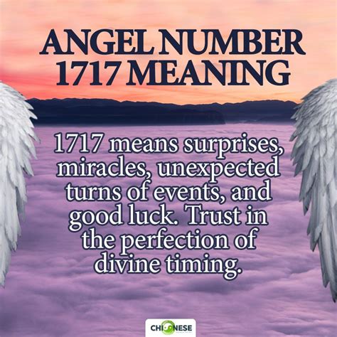 Angel number 1717 divine sign of miracles love twin flame money meaning – Artofit