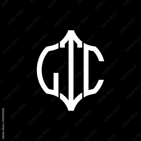 GTC letter logo. GTC best black background vector image. GTC Monogram ...