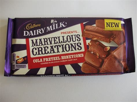 Cadbury Dairy Milk Marvellous Creations: Cola Pretzel Honeycomb Bar Review