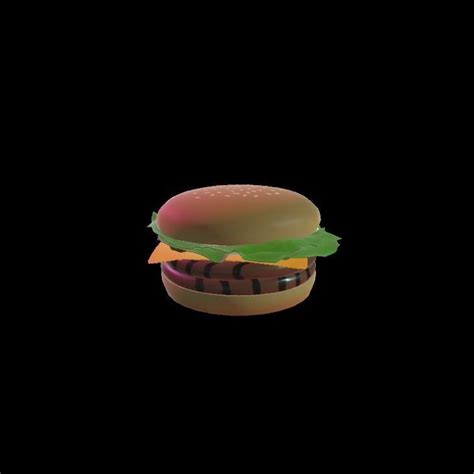 Double whopper cheese 3D model | CGTrader