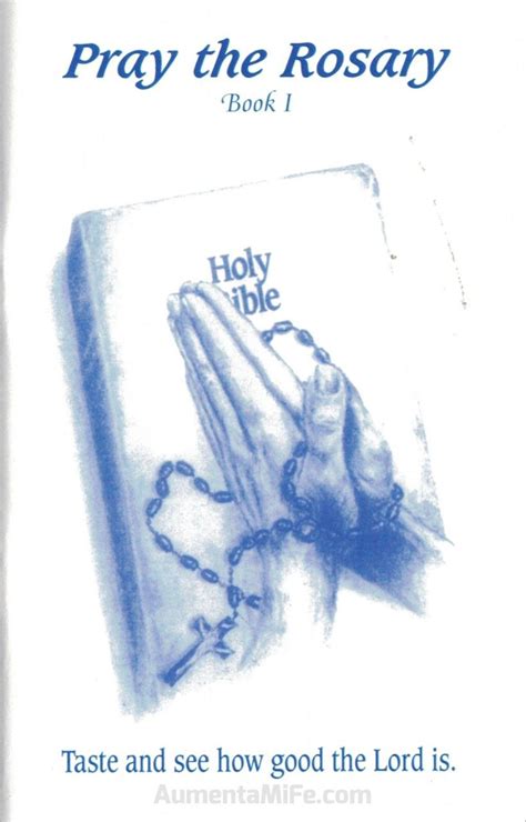 Pray the Rosary - Scriptural Rosary Prayer Guide Booklet-PR-