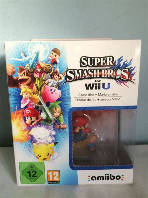 Super Smash Bros for Wii U Amiibo Edition box. | Amiibo, Super smash bros, Smash bros