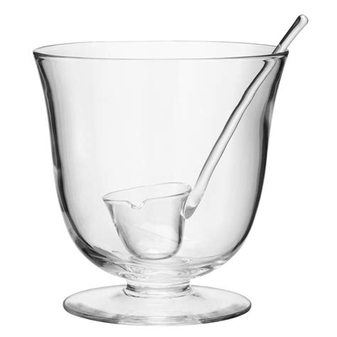 Buy LSA International Serve Punch Bowl & Ladle - 25cm | AMARA in 2020 | Punch bowls, Glass bowl ...