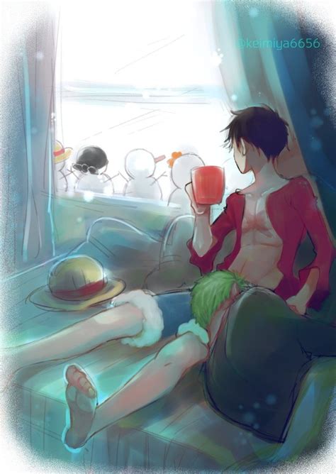 Zoro X Luffy Kiss Parejas De Anime Luffy Dibujos De Anime | Images and Photos finder