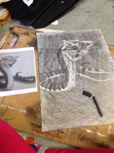 Re-created snake cat using graphite 9B and a eraser | Cat painting, Cats, Sculptures