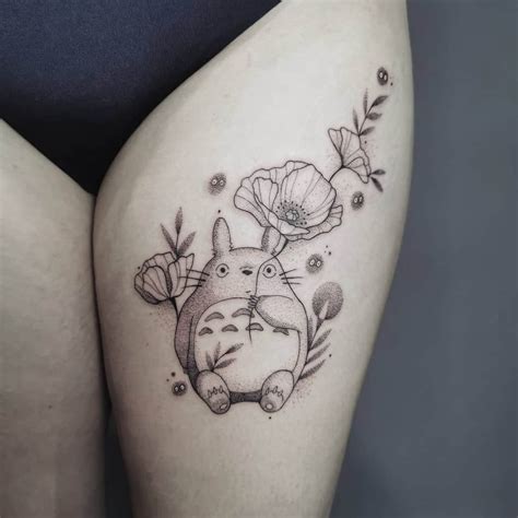 Top 59 Best Totoro Tattoo Ideas - [2021 Inspiration Guide]