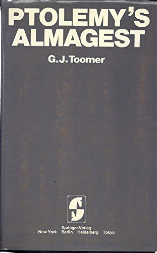 Ptolemy's Almagest - TOOMER: 9780387912202 - AbeBooks