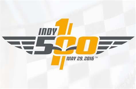 Indy 500 Unveils 100th Race Logo for 2016 | Chris Creamer's SportsLogos.Net News : New Logos and ...